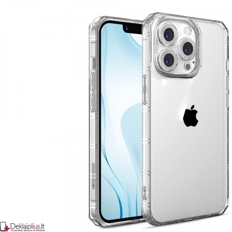 Silikoninis-Anti shock dėklas - permatomas 1.5 mm. (Apple Iphone 13 Pro Max) Silikoninis-Anti shock dėklas - permatomas 1.5 mm. (Apple Iphone 13 Pro Max)
